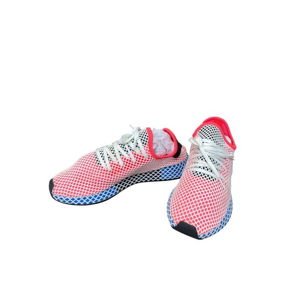 Adidas Deerupt Runner Mens Multi Color Running Sneakers Sz 2 SKU 9537 - Picture 2 of 12